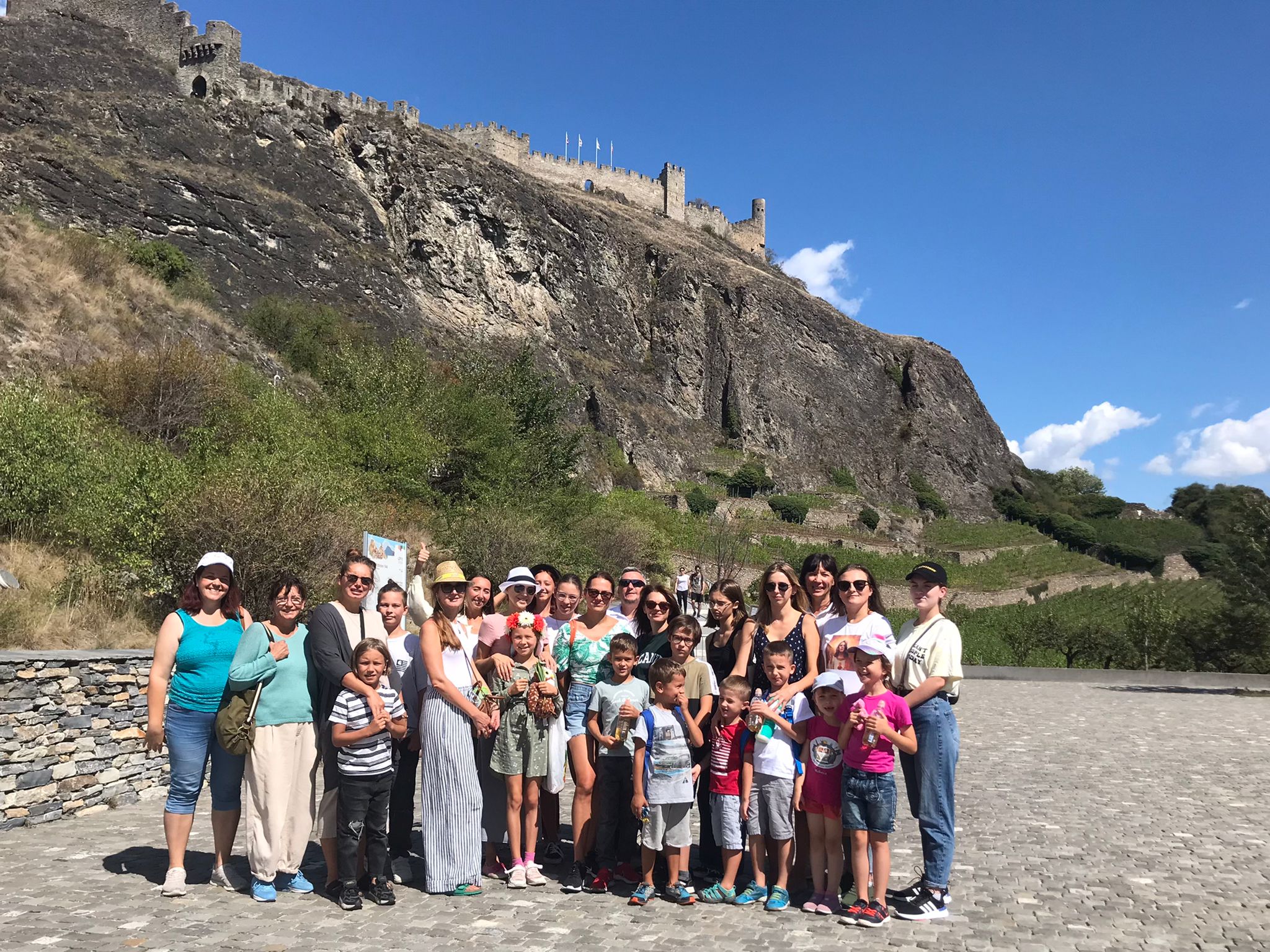 Visites du Château de Tourbillon à Sion