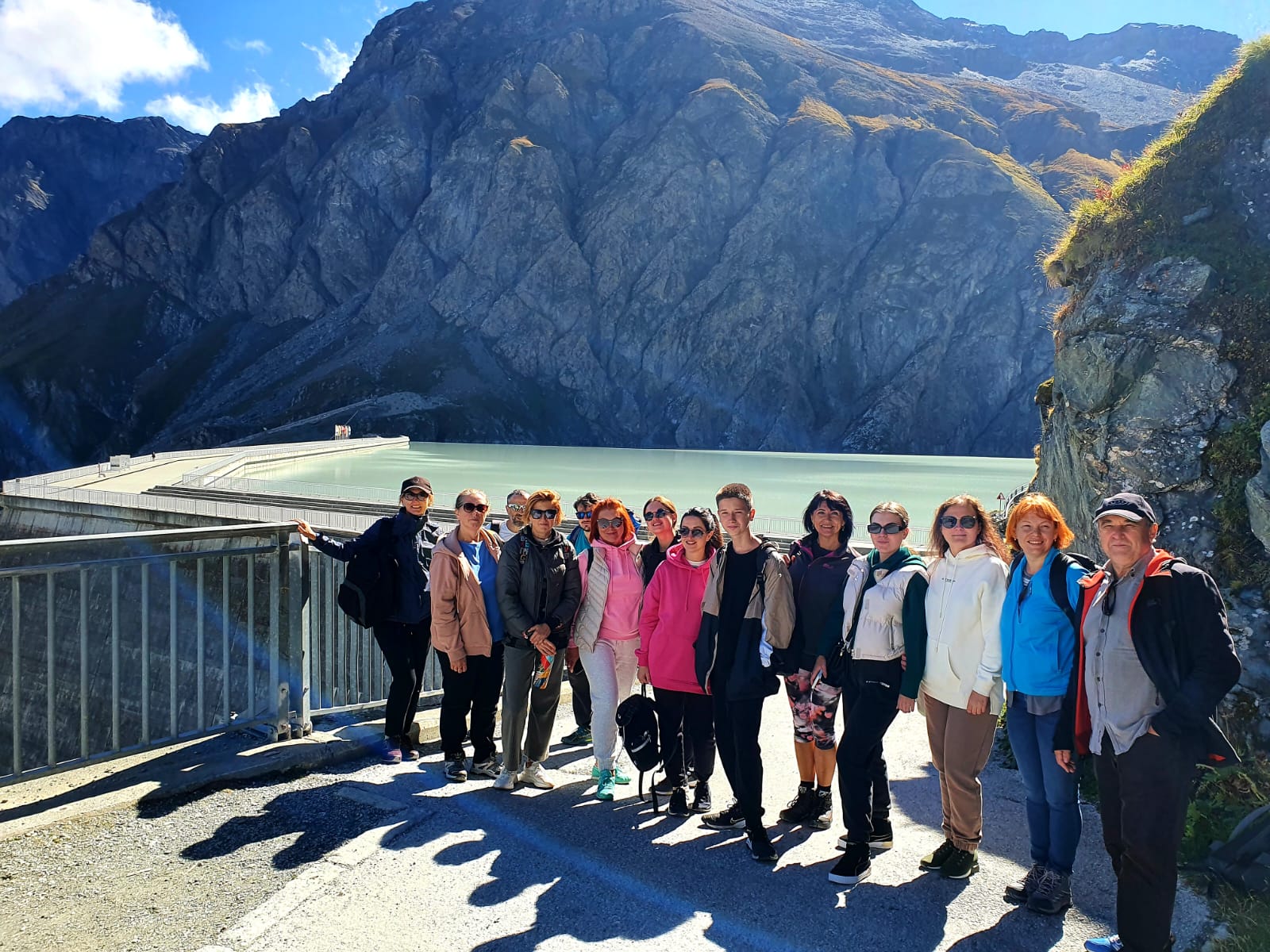 Sorties barrage de la Grande Dixence